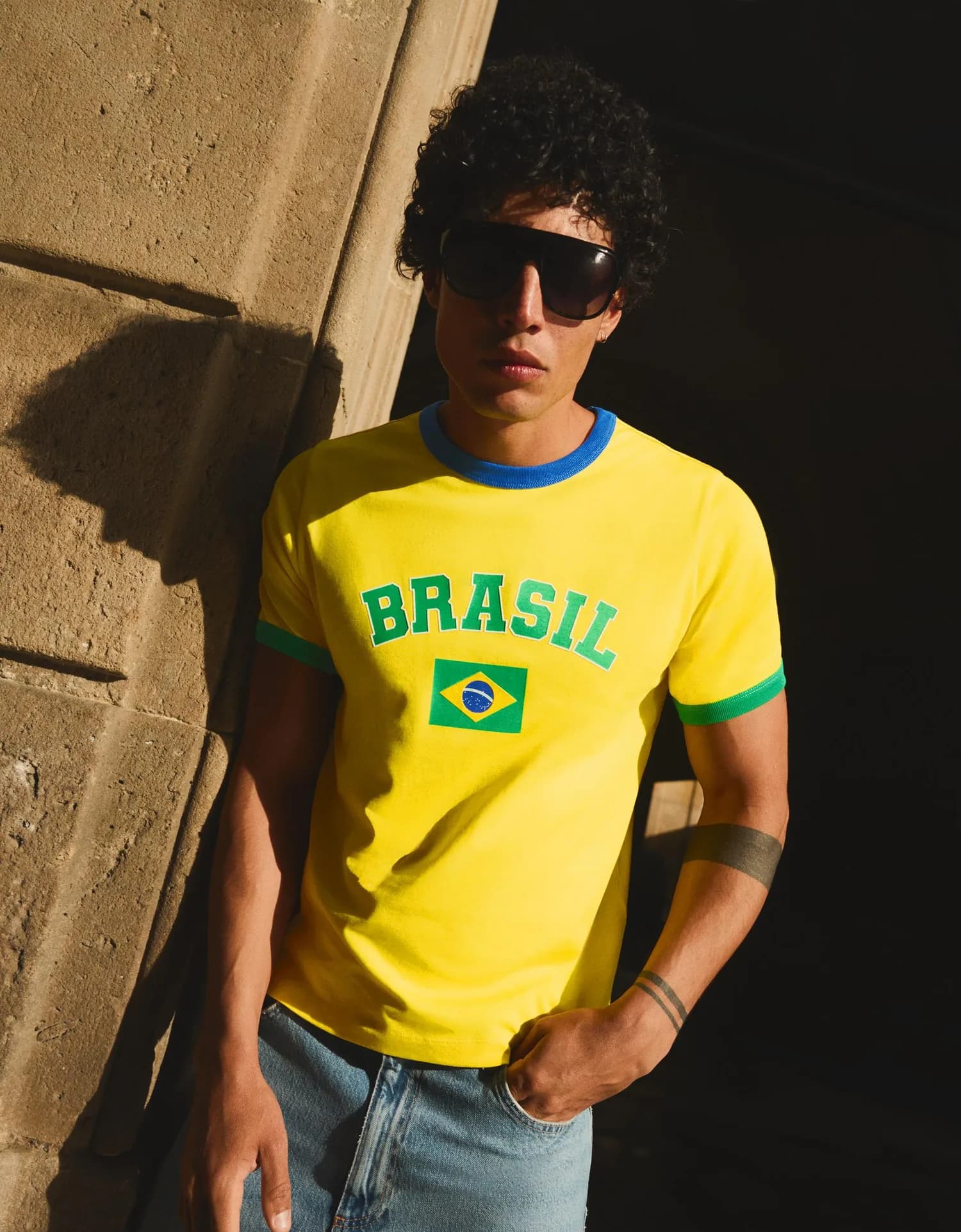 Camiseta Brasil Slim